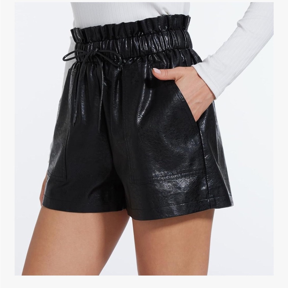 NWT Leather Shorts